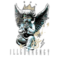 A Ma Maniere x Air Jordan 3 Black T-Shirt (Graffiti Angel) product image 1