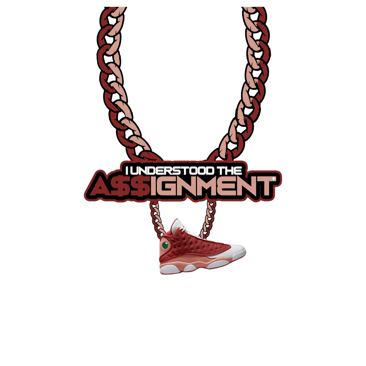 Air Jordan 13 Dune Red White T-Shirt (i understood the product image 1
