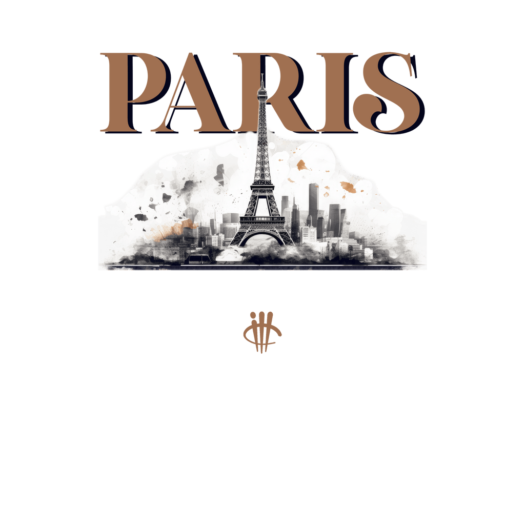 Air Jordan 4 Paris Olympics Grey T-Shirt Skyline) product image 1