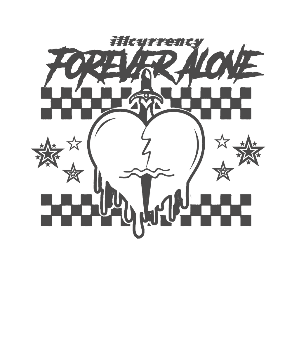 Air Jordan 4 Paris Olympics Grey T-Shirt (Forever Alone) product image 1
