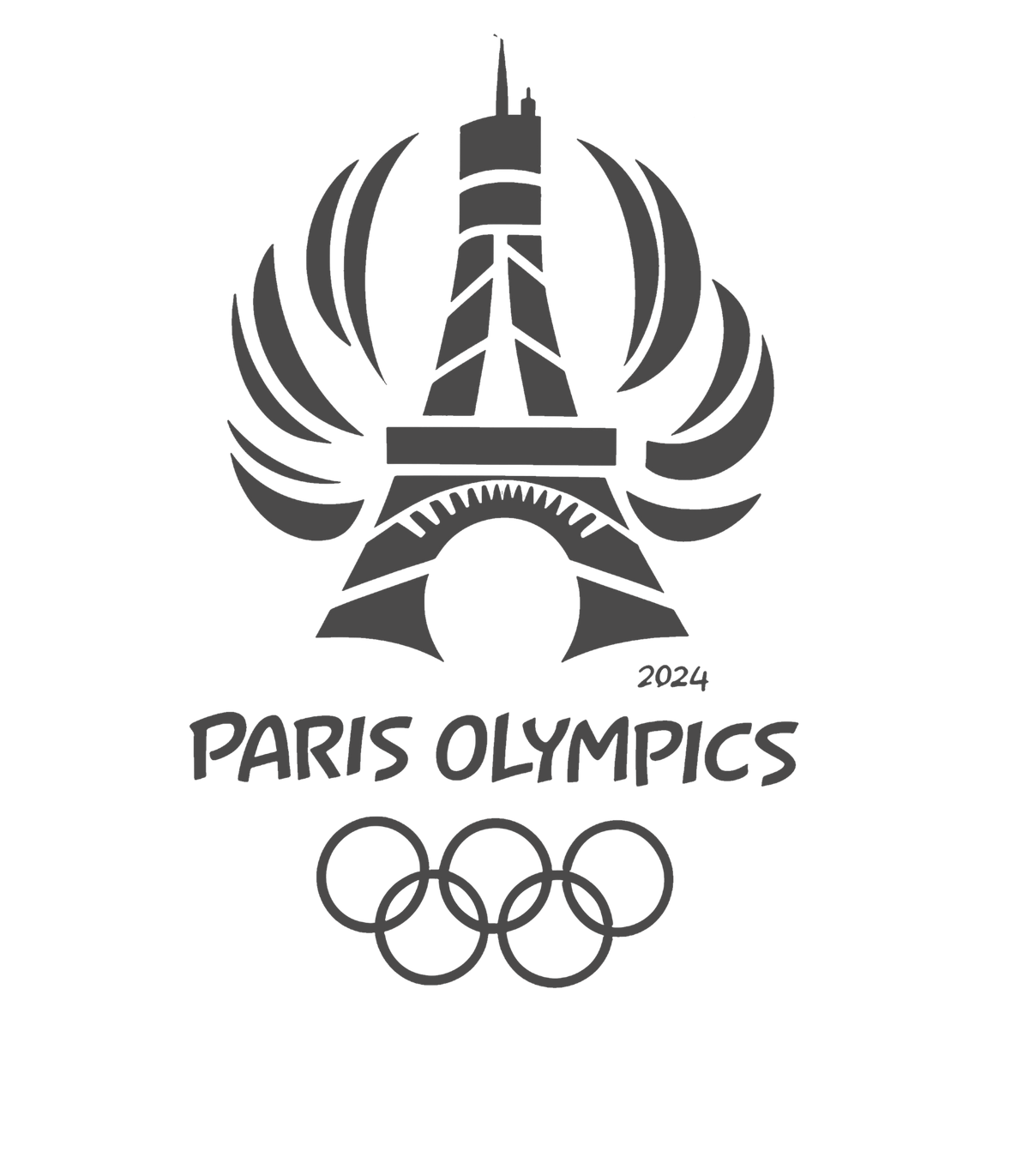 Air Jordan 4 Paris Olympics Grey T-Shirt illcurrency product image 1
