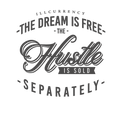 Air Jordan 4 Paris Olympics Grey T-Shirt (The dream is product image 1