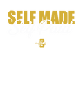 Air Jordan 1 High OG Metallic Gold Black T-Shirt (Self Made product image 1