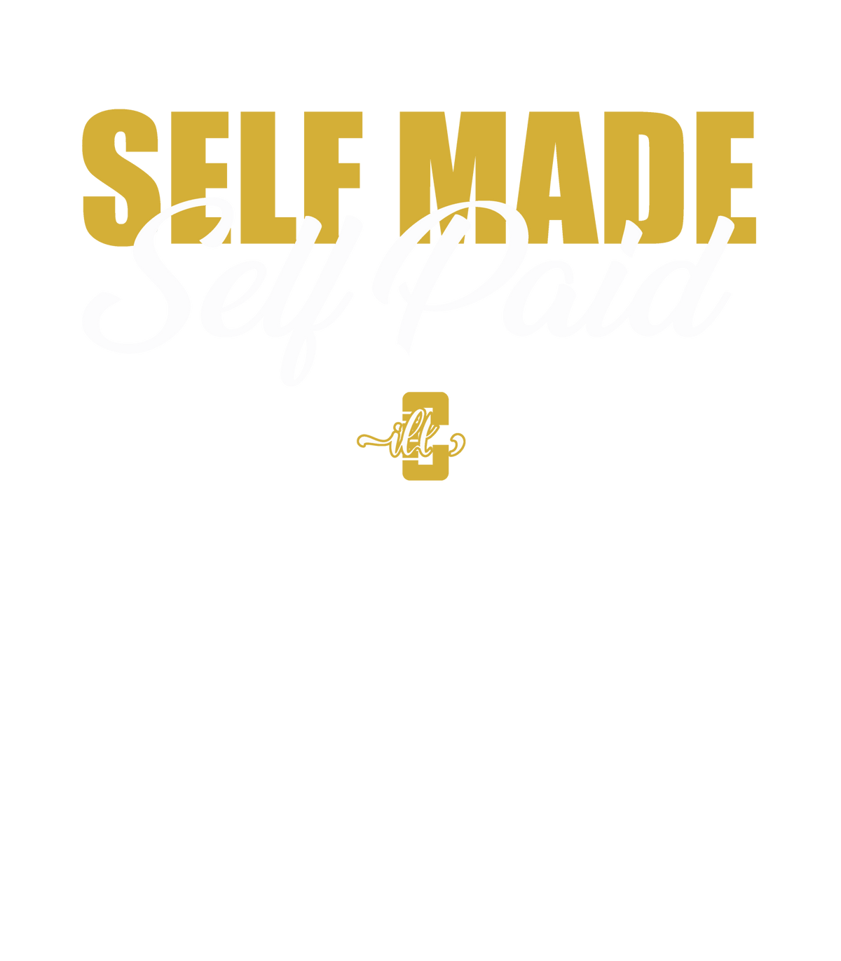 Air Jordan 1 High OG Metallic Gold Black T-Shirt (Self Made product image 1