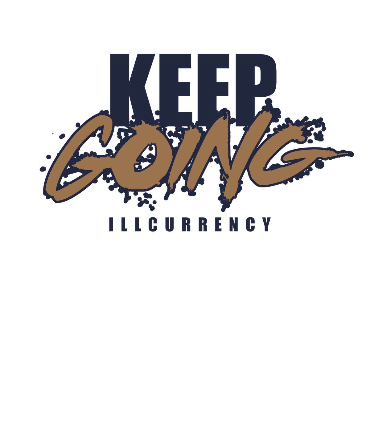 Air Jordan 13 Midnight Navy White T-Shirt (keep Going) product image 1