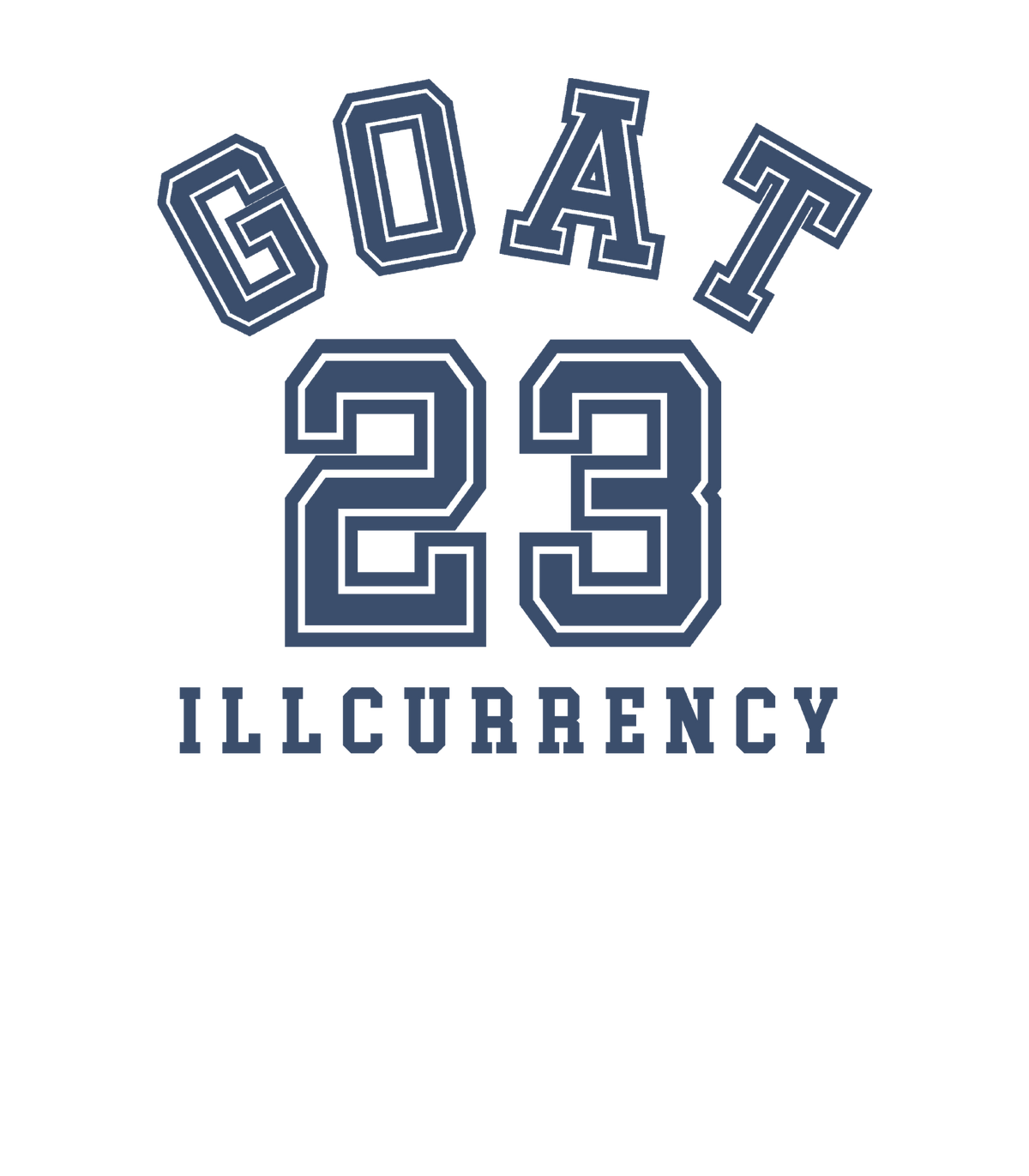 Air Jordan 11 Low Diffused Blue White T-Shirt (GOAT 23) product image 1