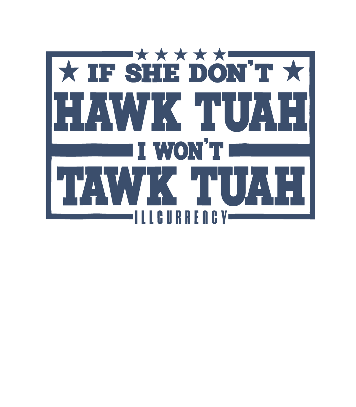 Air Jordan 11 Low Diffused Blue White T-Shirt (Hawk Tuah) product image 1