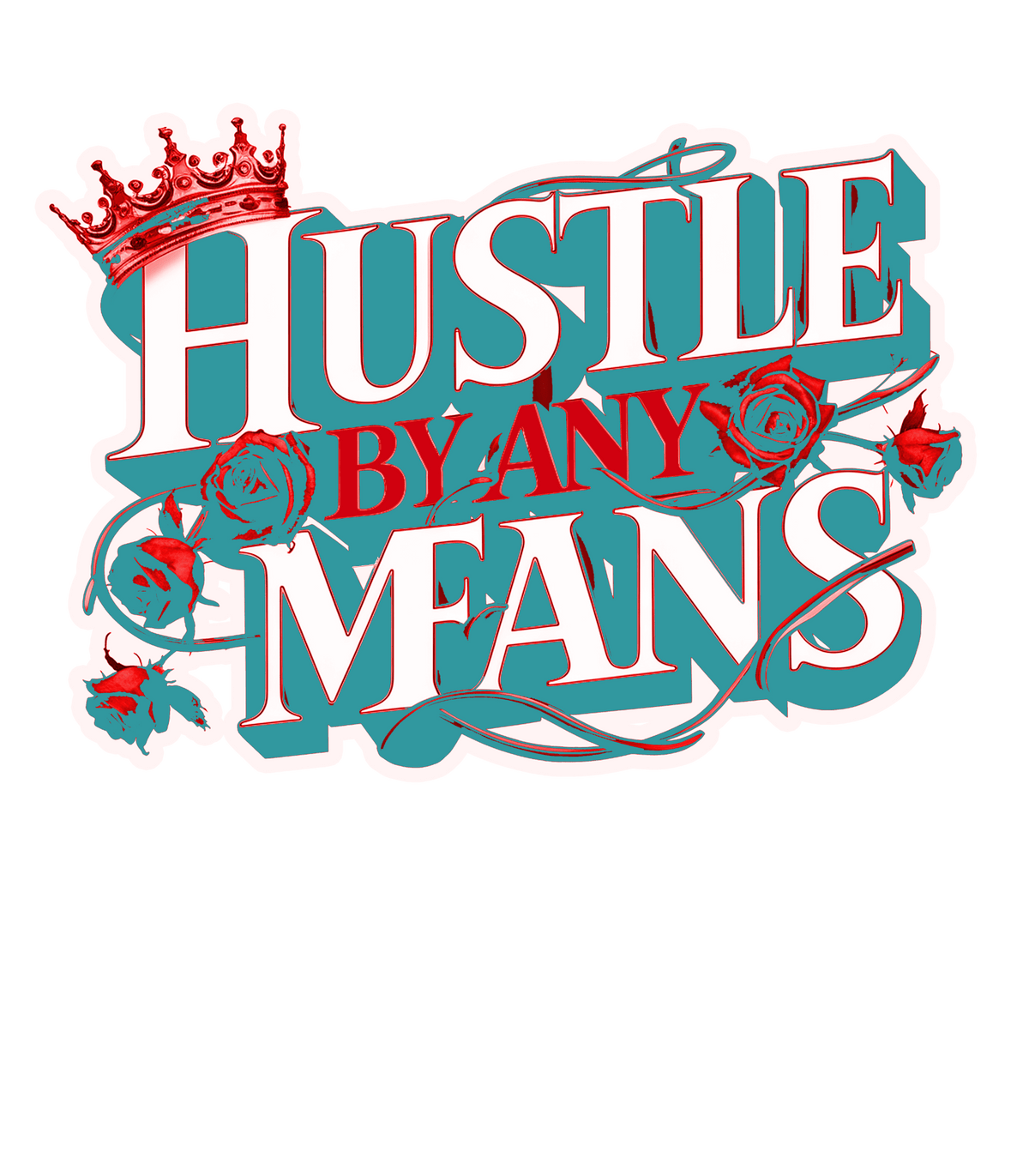 Air Jordan 3 GS Moto Black T-Shirt (Hustle By Any Means) product image 1