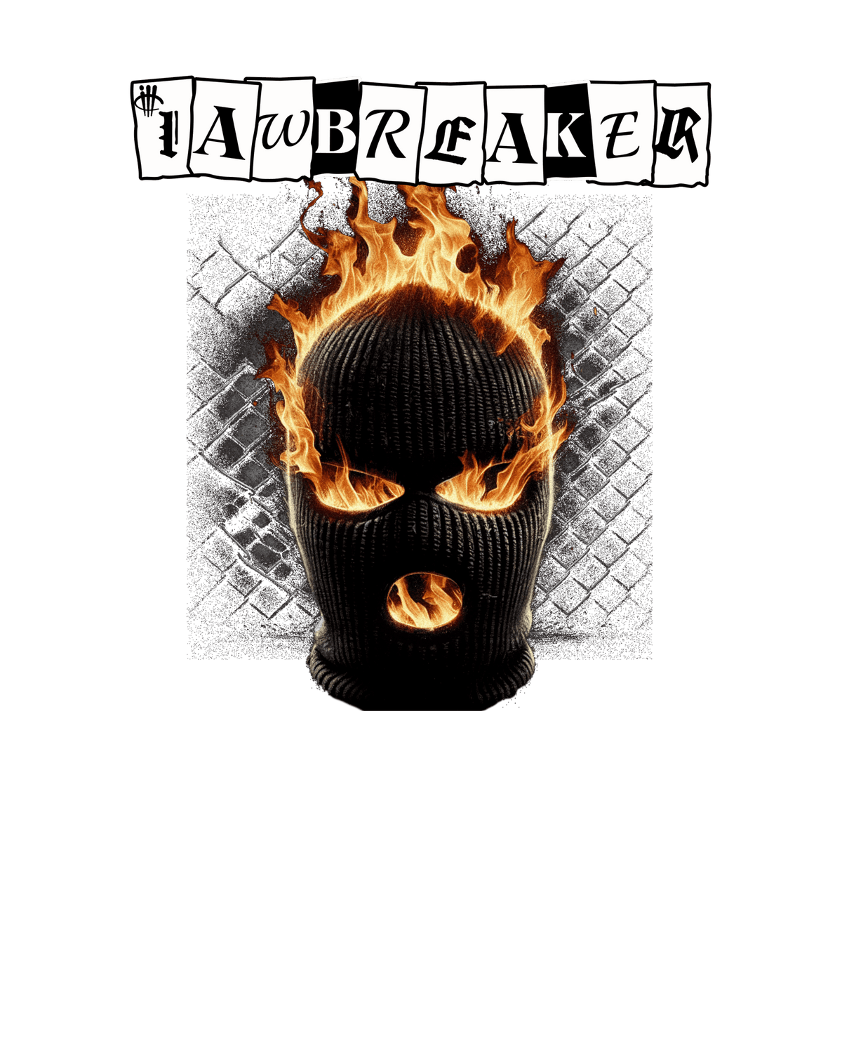 Air Jordan 4 White Thunder T-Shirt (law breaker) product image 1