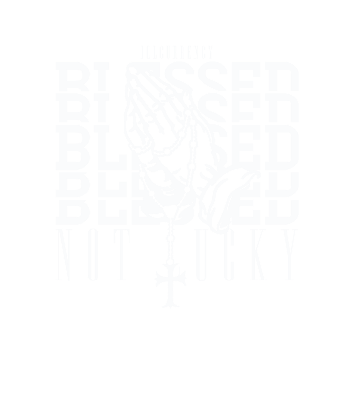 Air Jordan 4 White Thunder Black T-Shirt (Blessed not product image 1