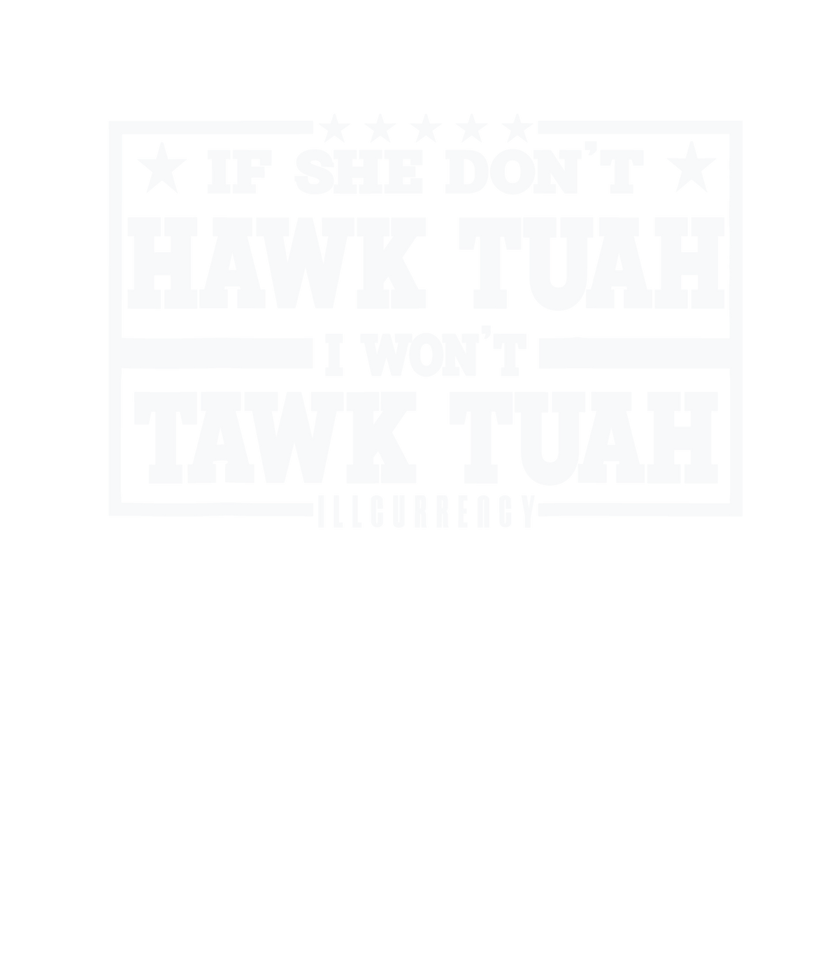 Air Jordan 4 White Thunder Black T-Shirt (Hawk Tuah) product image 1