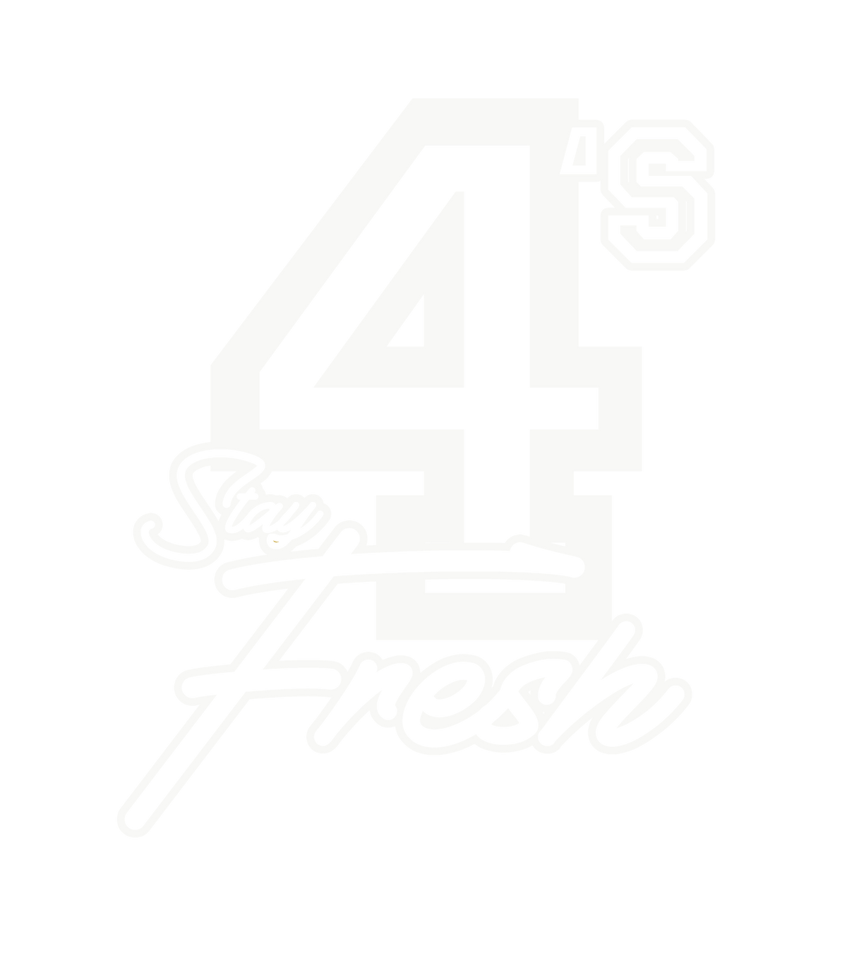 Air Jordan 4 White Thunder Black T-Shirt (Stay Fresh) product image 1