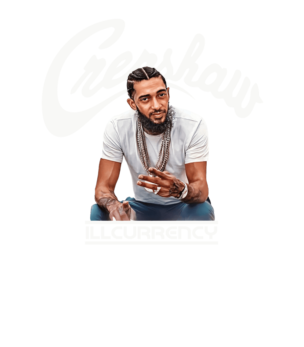 Air Jordan 4 White Thunder Black T-Shirt (Crenshaw) product image 1