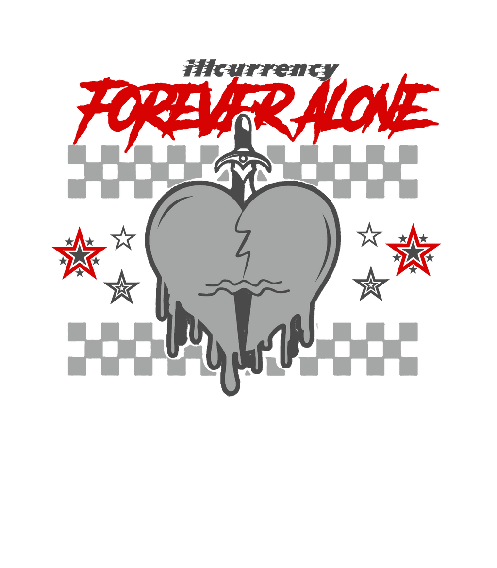 Air Jordan 3 Cement Grey White T-Shirt (Forever Alone) product image 1