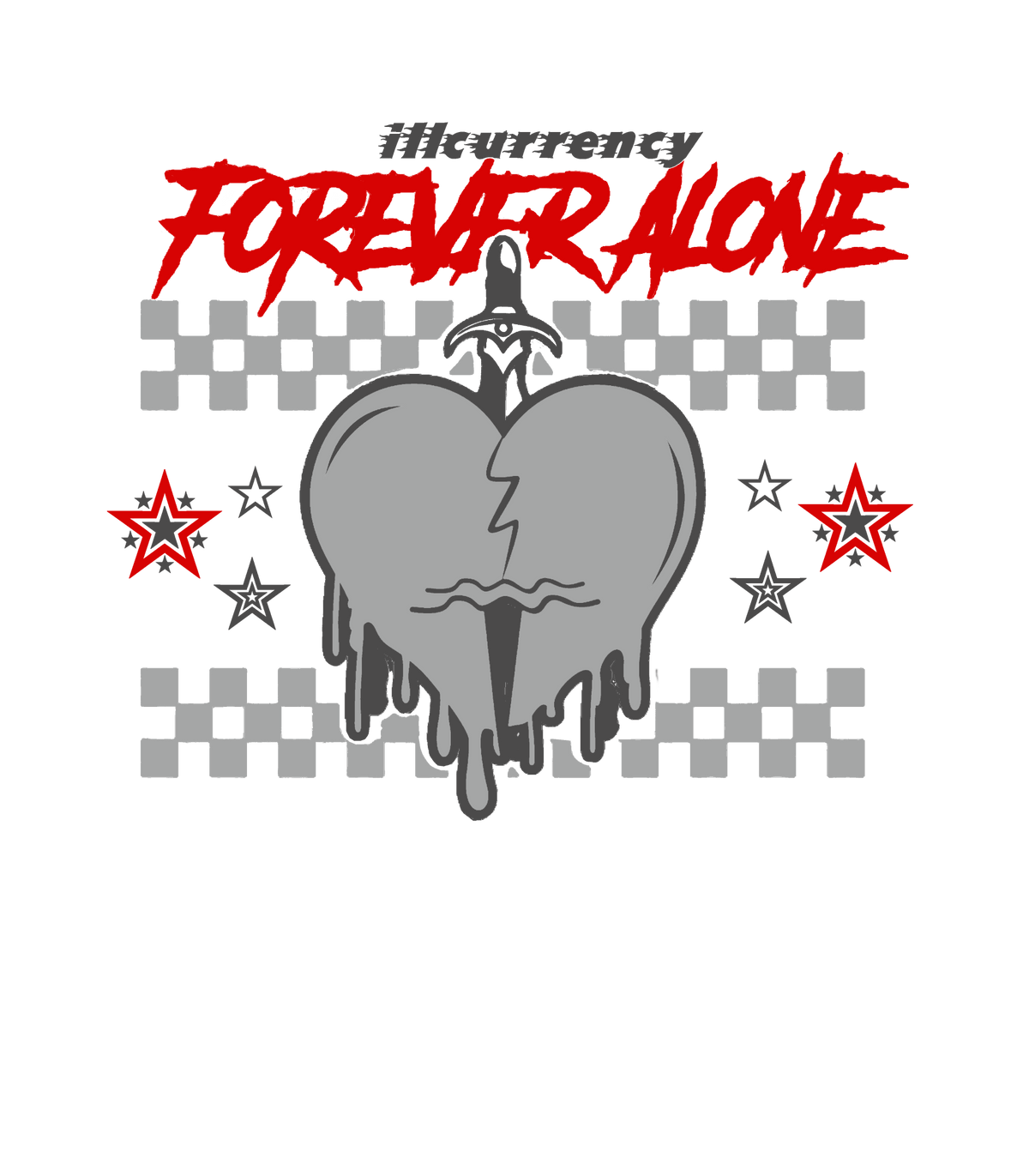 Air Jordan 3 Cement Grey White T-Shirt (Forever Alone) product image 1