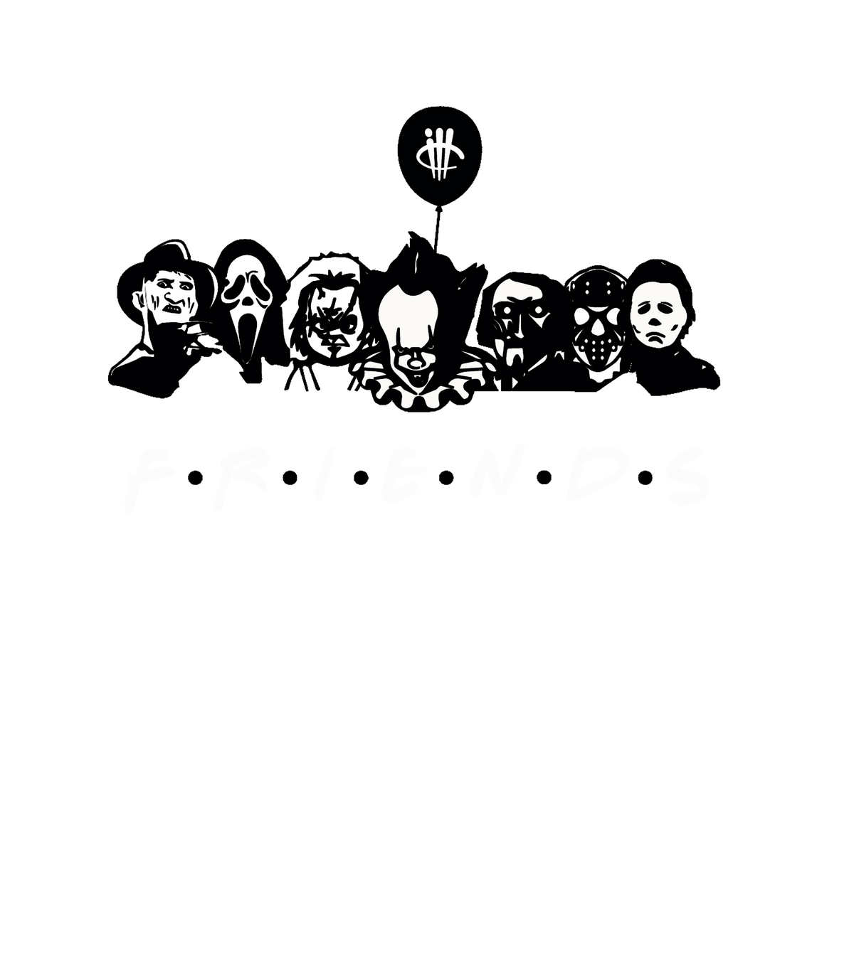 Air Jordan 1 High OG Midnight Navy Blue T-Shirt (Friends) product image 1
