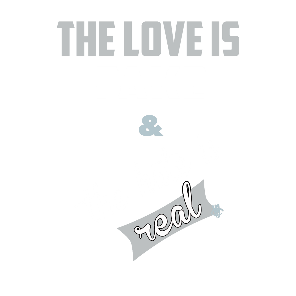 Air Jordan 12 Black/Wolf Grey Black T-Shirt (Love is Fake) product image 1