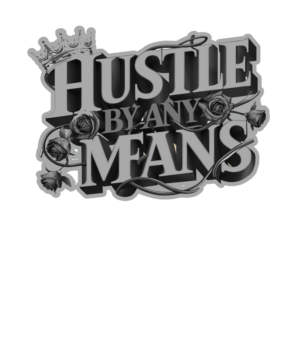 Air Jordan 12 Black/Wolf Grey Black T-Shirt (Hustle By Any product image 1