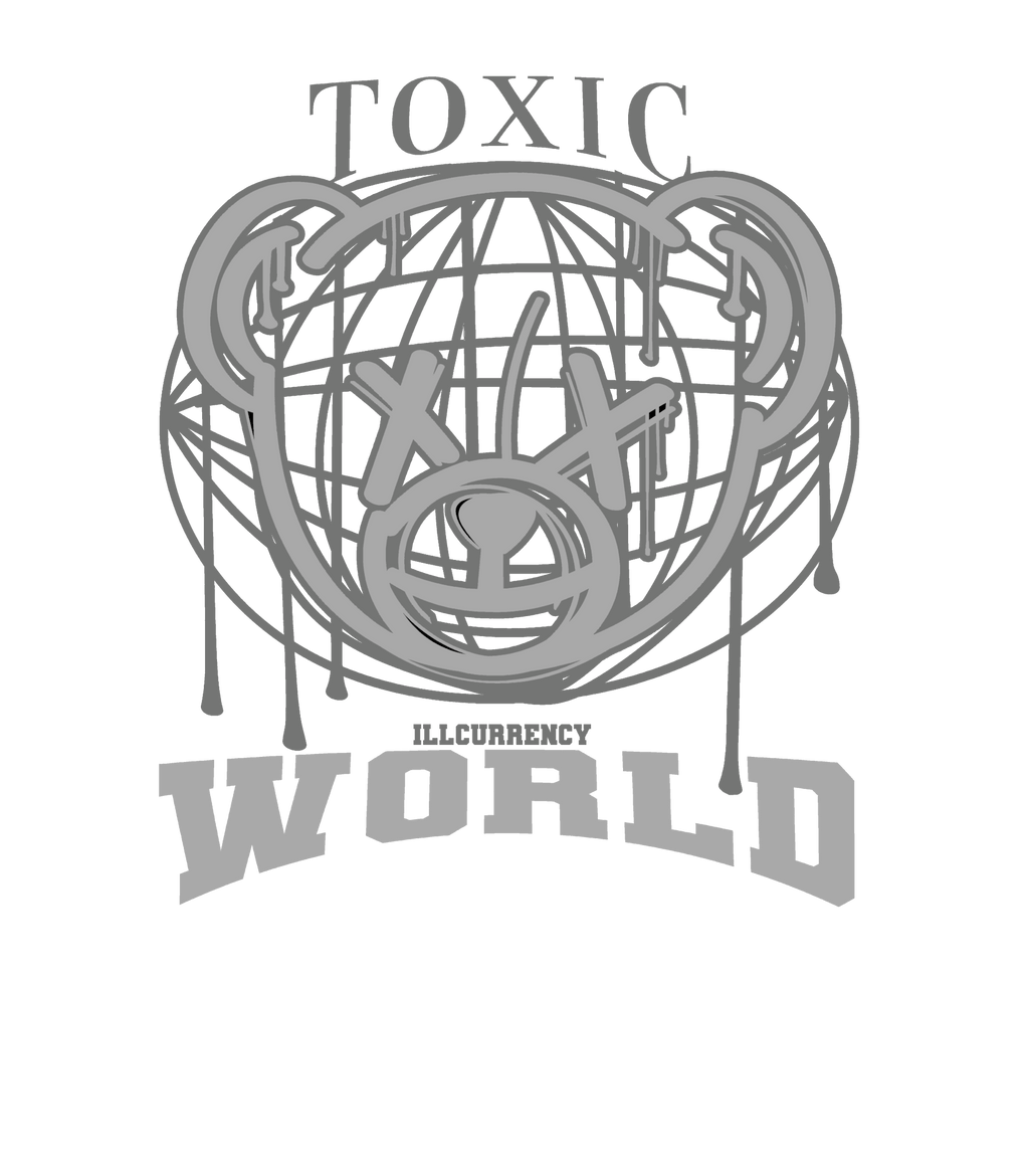 Air Jordan 12 Black/Wolf Grey Black T-Shirt (Toxic World) product image 1