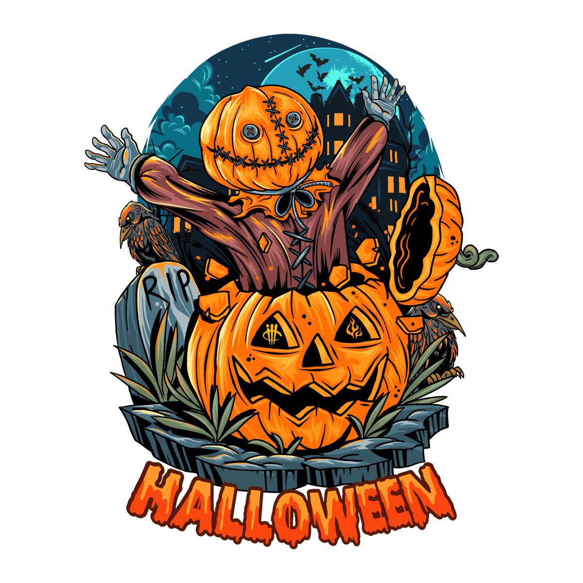 IllCurrency Halloween 2018 Collection Black T-Shirt product image 1