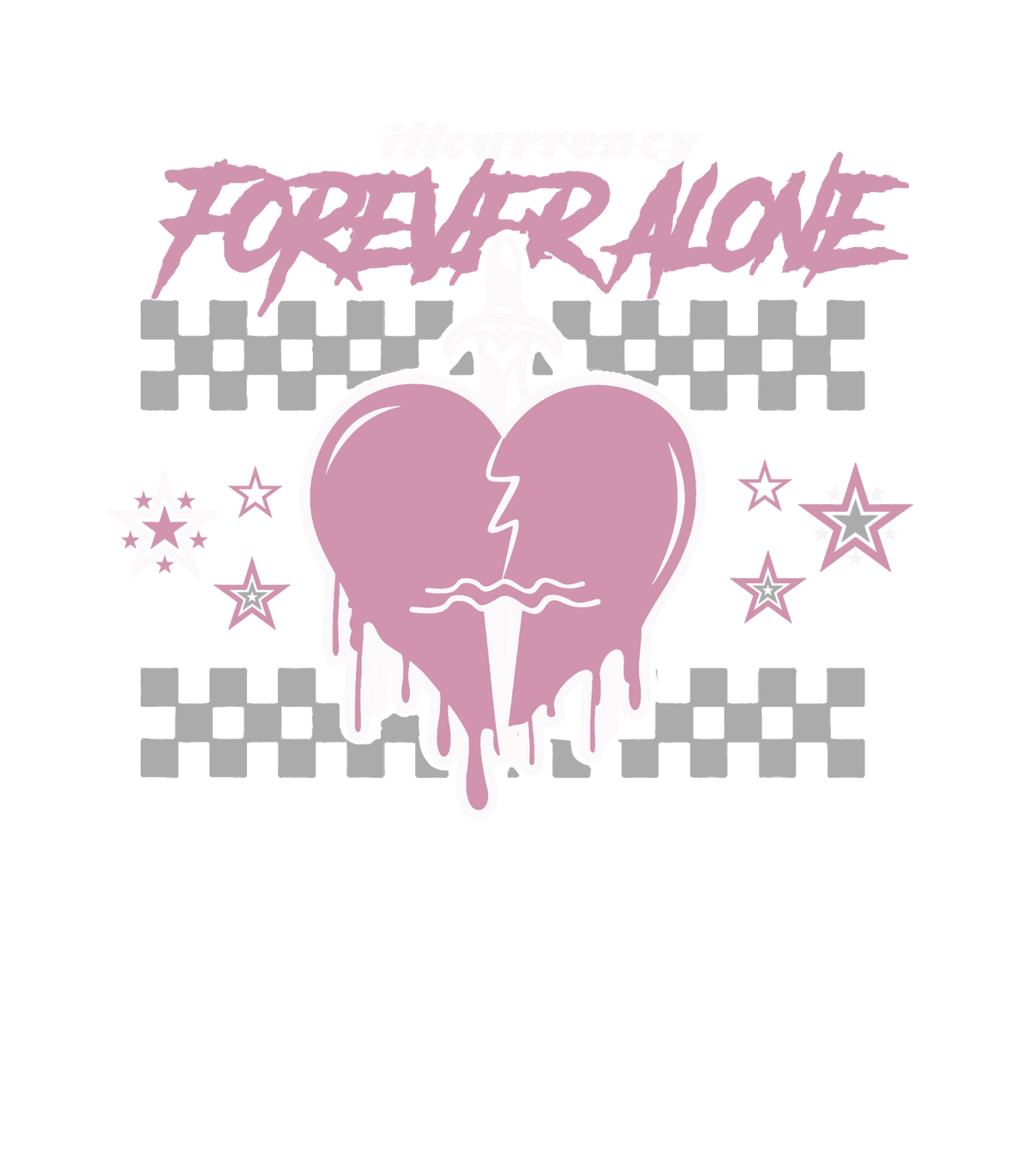 Air Jordan 4 WMNS Orchid Black T-Shirt (Forever Alone) product image 1
