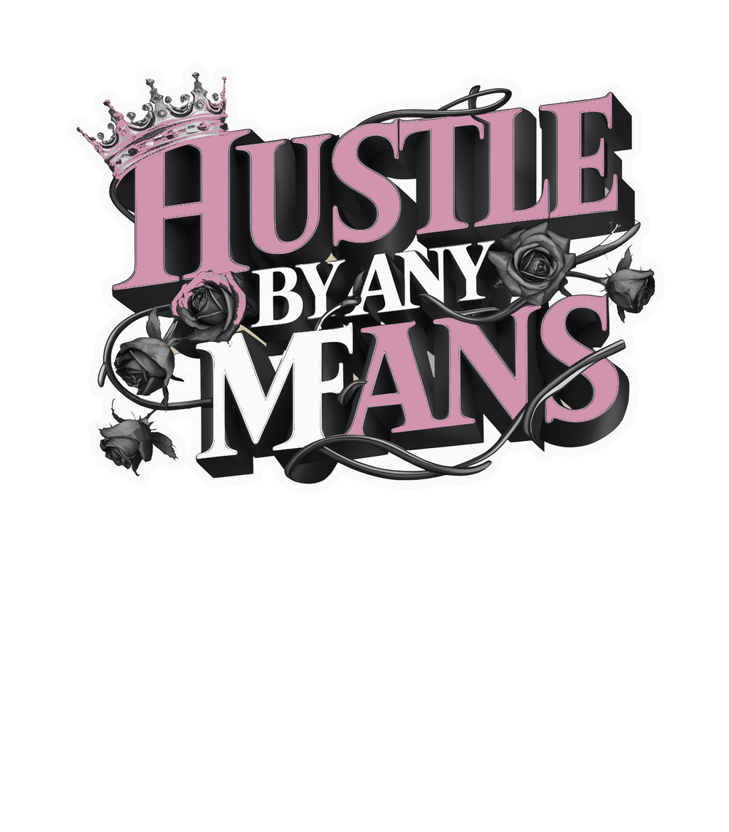 Air Jordan 4 WMNS Orchid Black T-Shirt (Hustle By Any product image 1