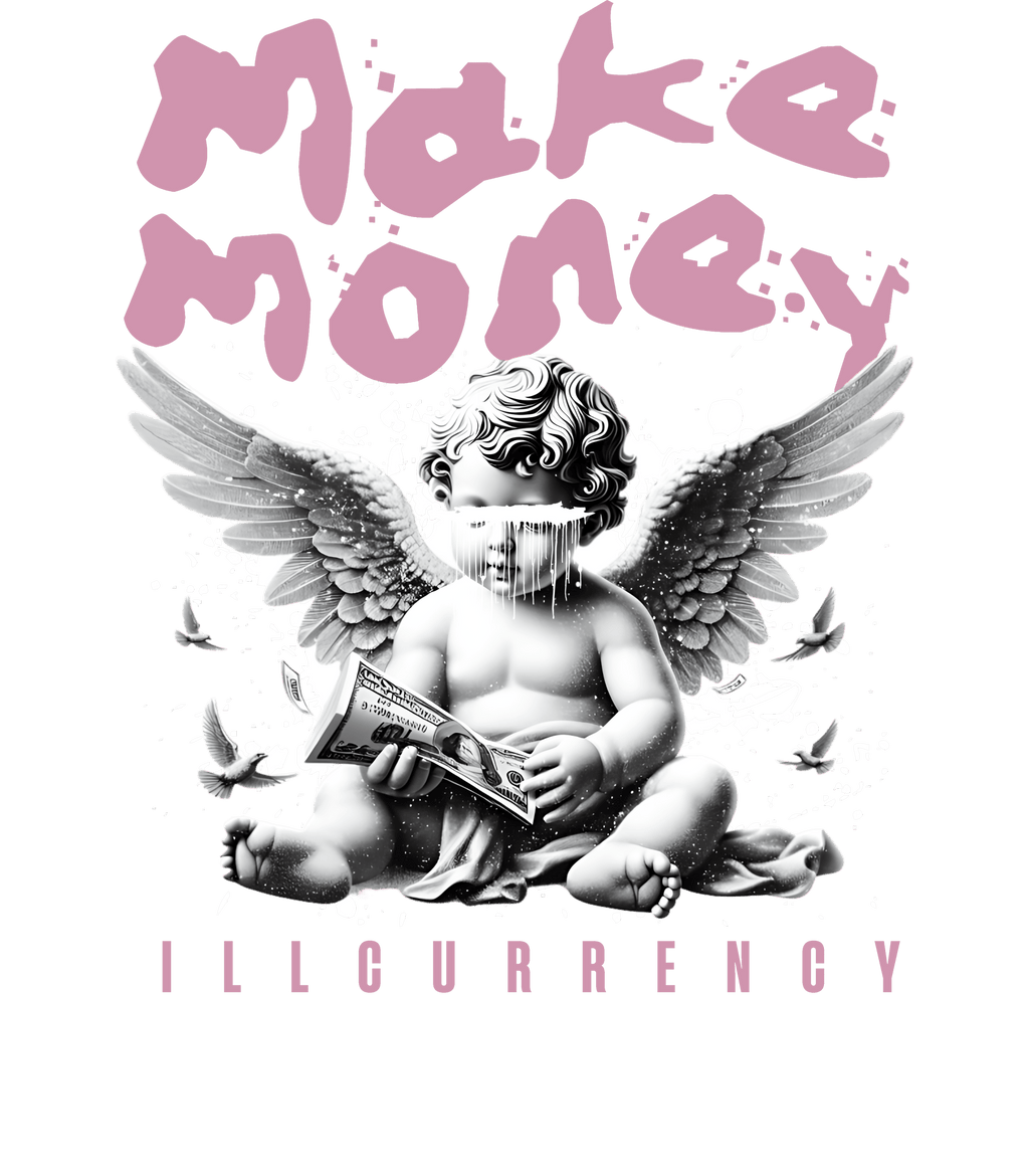 Air Jordan 4 WMNS Orchid Black T-Shirt (Make Money) product image 1