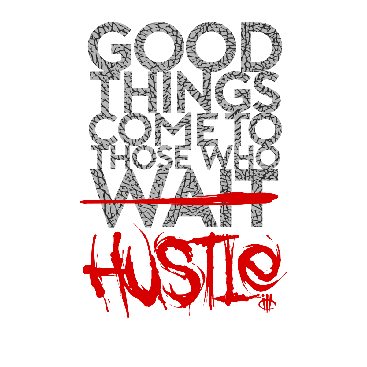 Air Jordan 3 Black Cement T-Shirt (Good Things)| illcurrency product image 1