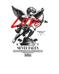 Air Jordan 3 Black Cement White T-Shirt (Love Never Fades) product image 1
