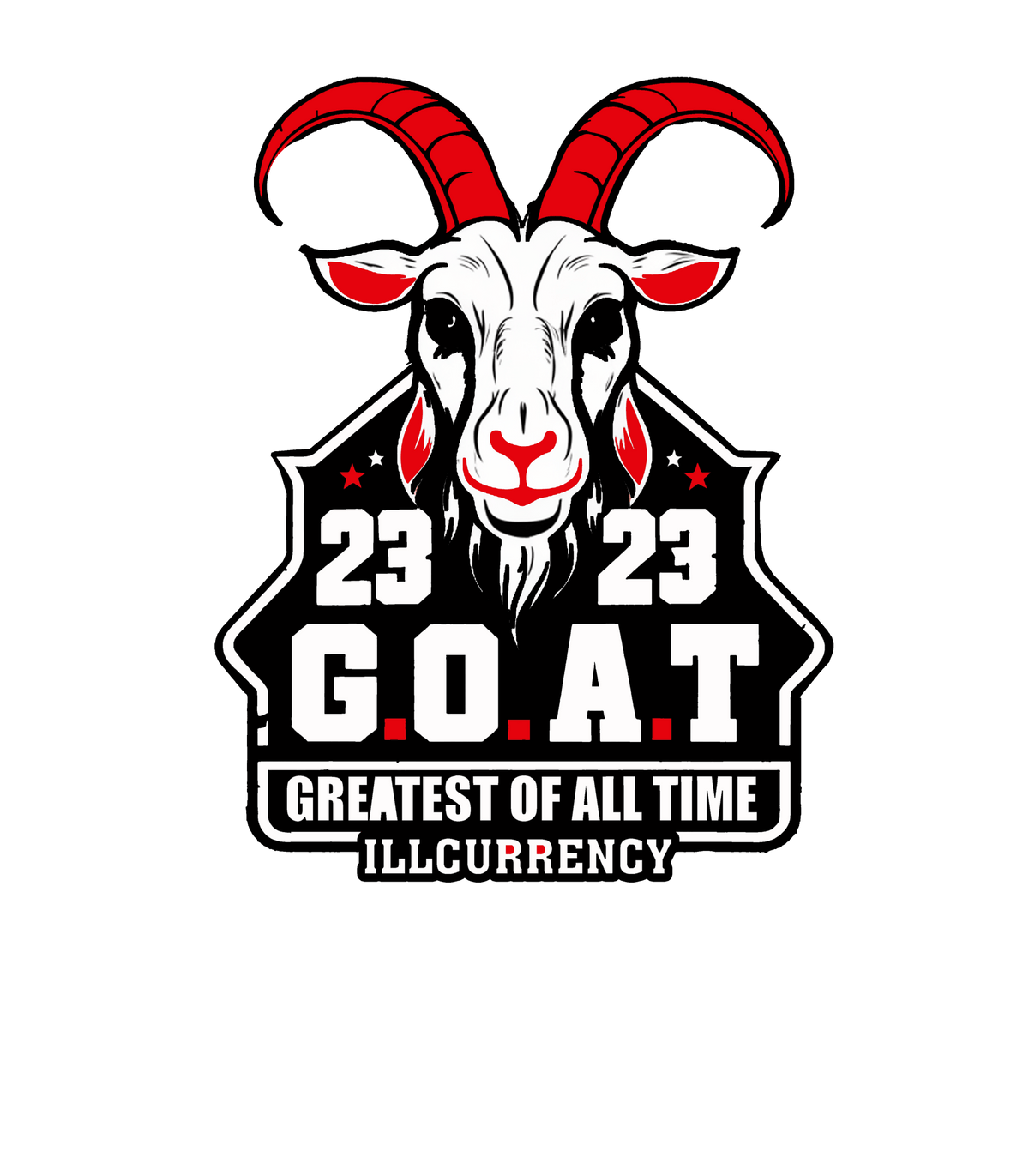 Air Jordan 14 Black Toe White T-Shirt (GOAT 23)| illcurrency product image 1