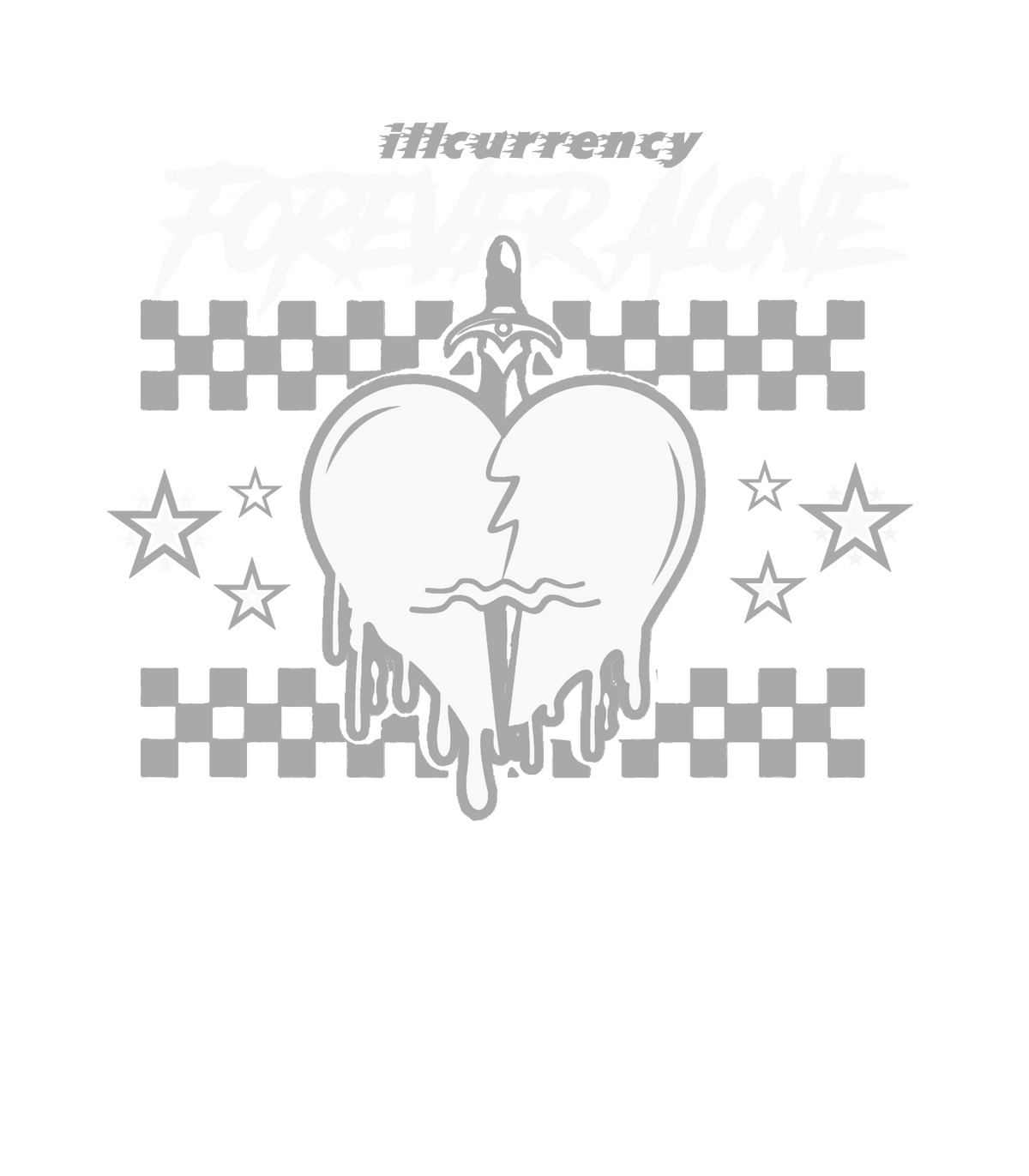 Air Jordan 4 Fear Pack Black T-Shirt (Forever Alone) product image 1