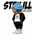 Air Jordan 11 Legend Blue Carolina T-Shirt (Stay ill Bear) product image 1