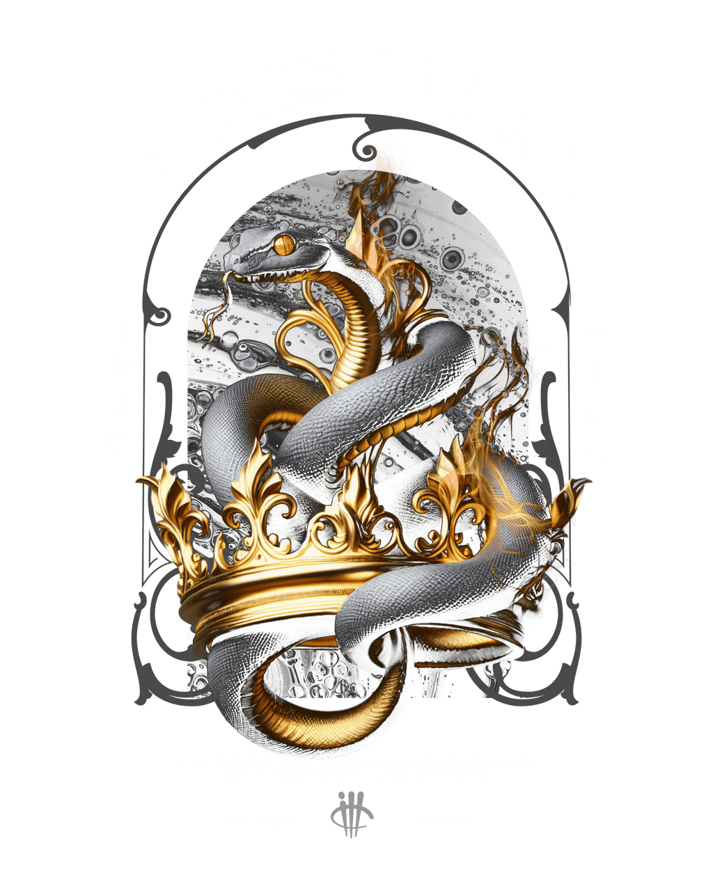 Air Jordan 12 WMNS Phantom Black T-Shirt (Poisoned) product image 1