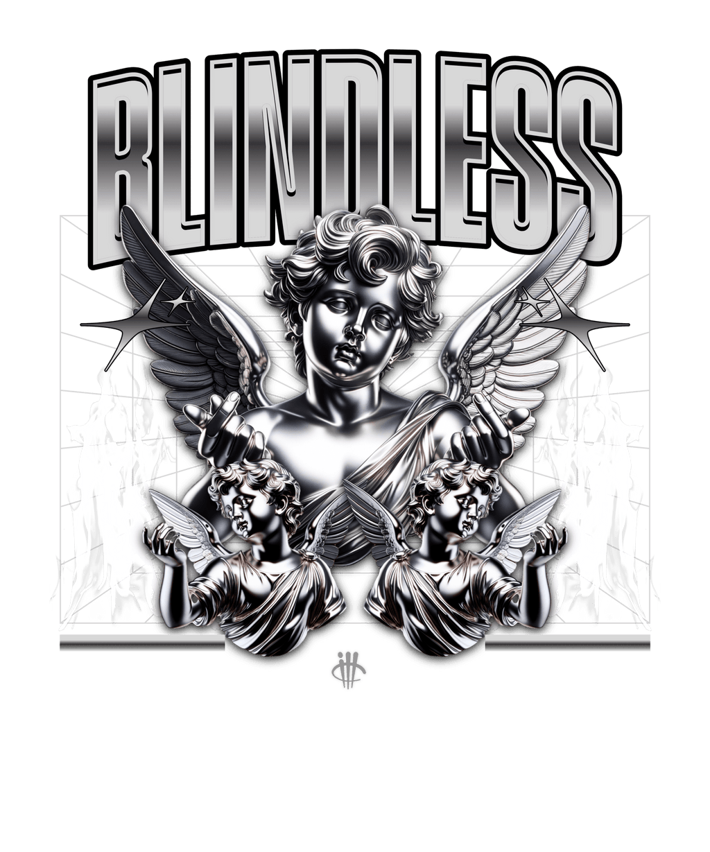 Air Jordan 5 White Black T-Shirt (Blindless)| illcurrency product image 1