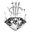 Air Jordan 5 White Black T-Shirt (Drip)| illcurrency product image 1