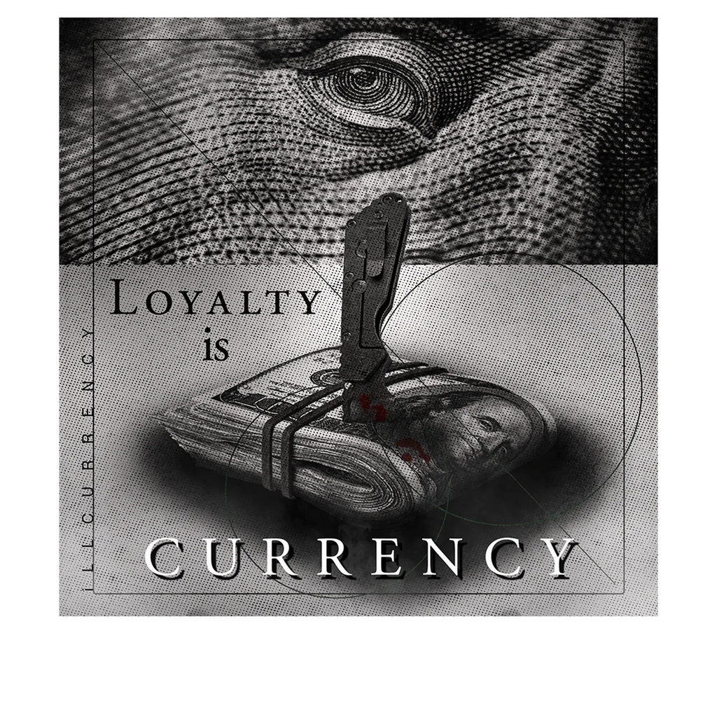 Air Jordan 5 White Black T-Shirt (LOYALTY IS CURRENCY) product image 1