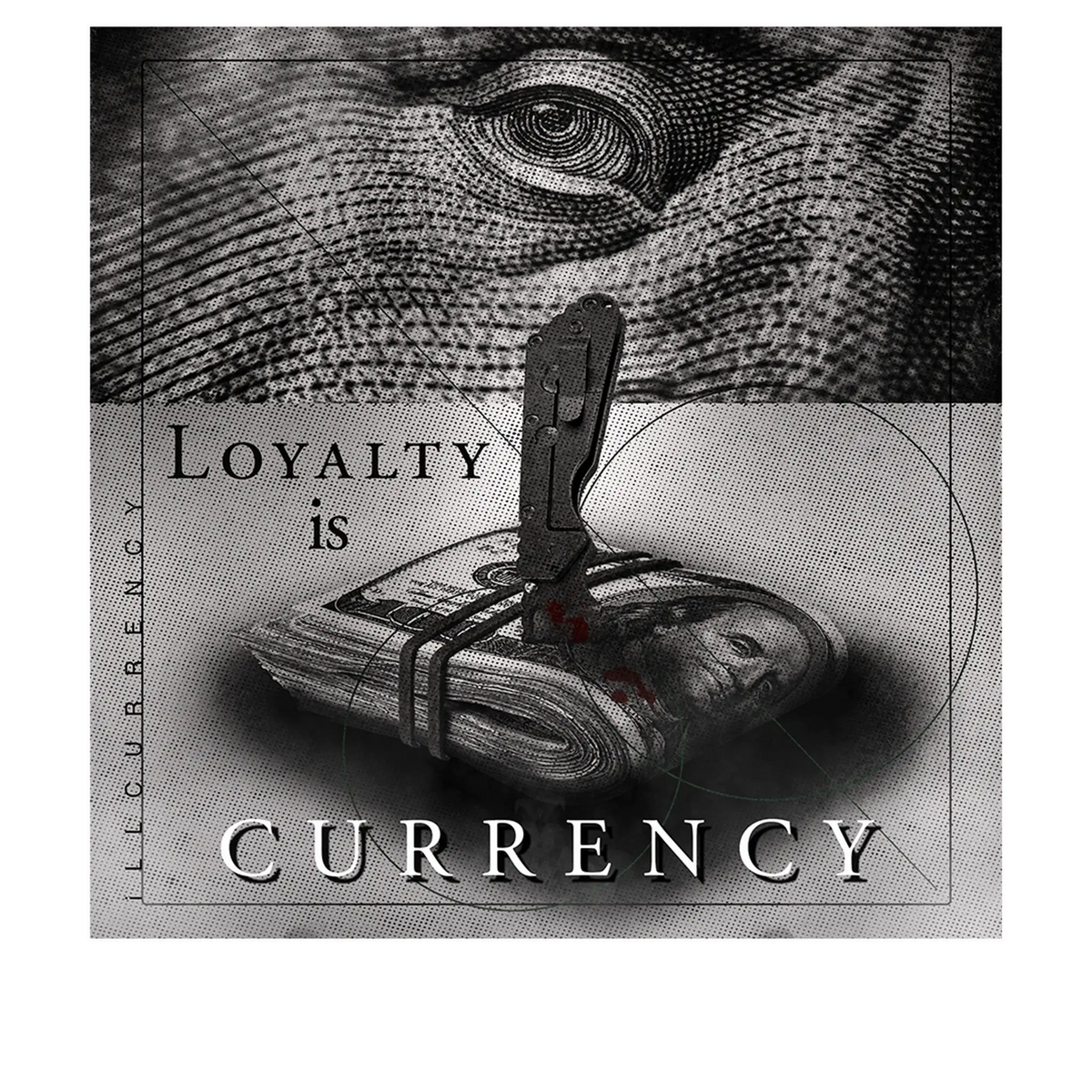 Air Jordan 5 White Black T-Shirt (LOYALTY IS CURRENCY) product image 1