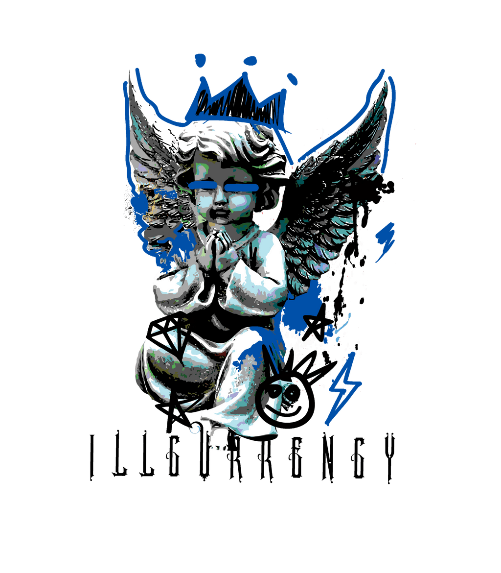 Air Jordan 1 Low OG Game Royal White T-Shirt (Graffiti product image 1