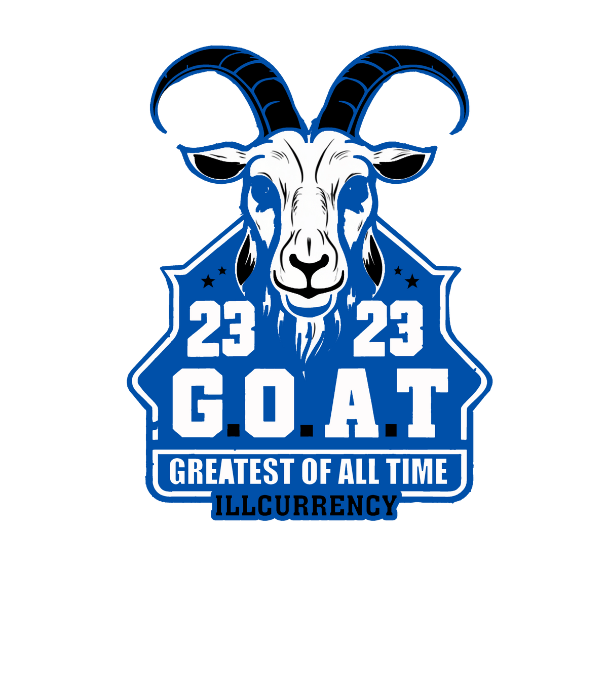 Air Jordan 1 Low OG Game Royal White T-Shirt (GOAT 23) product image 1