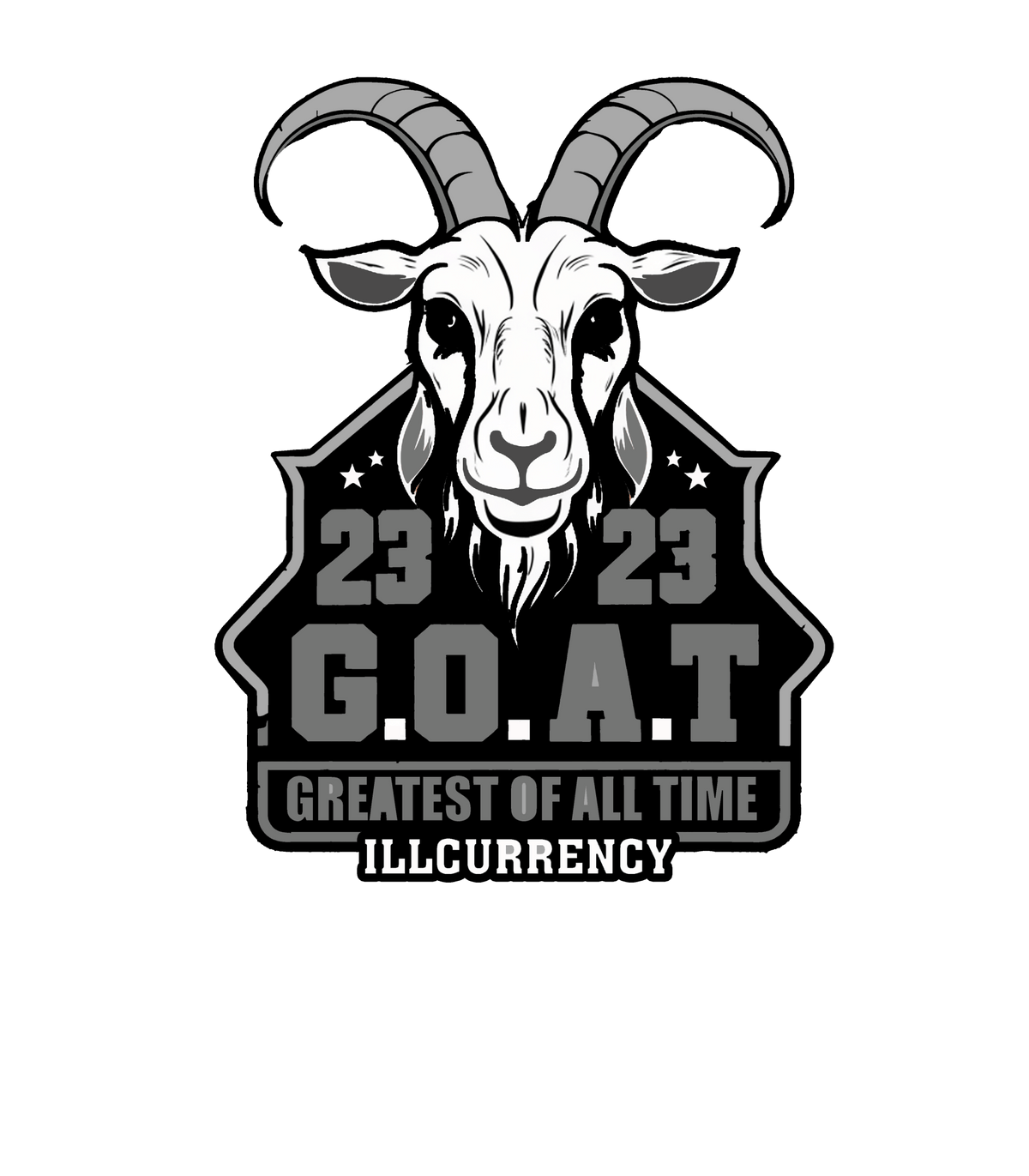 Air Jordan 5 White Black T-Shirt (GOAT 23)| illcurrency product image 1