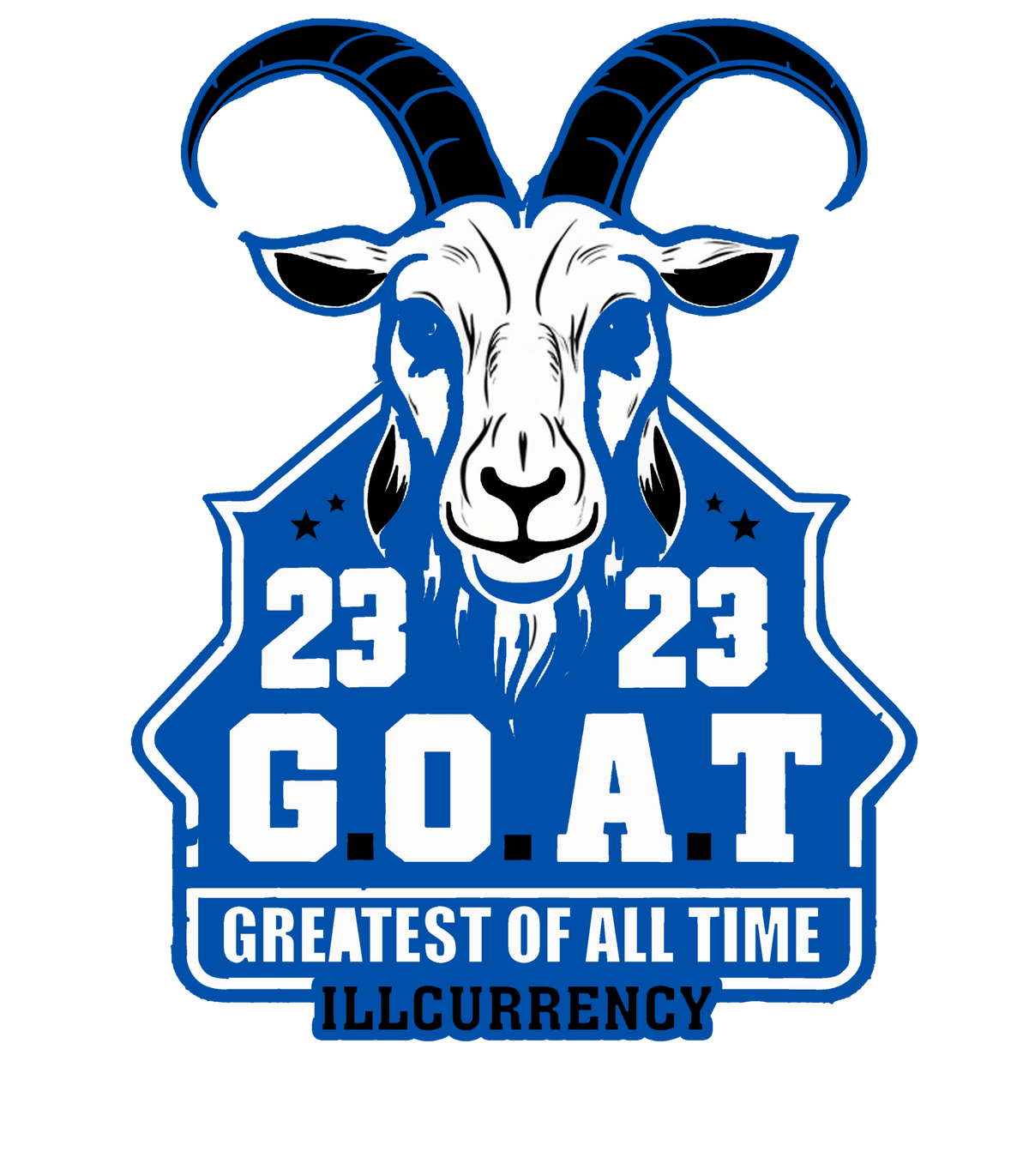 Air Jordan 12 Blueberry White T-Shirt (GOAT 23)| illcurrency product image 1