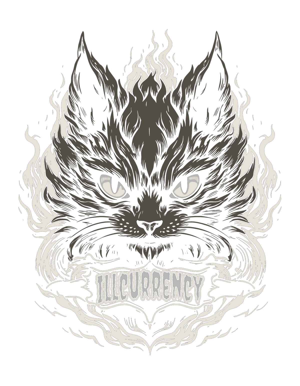 Air Jordan 3 Black Cat T-Shirt (Kitten)| illcurrency product image 1