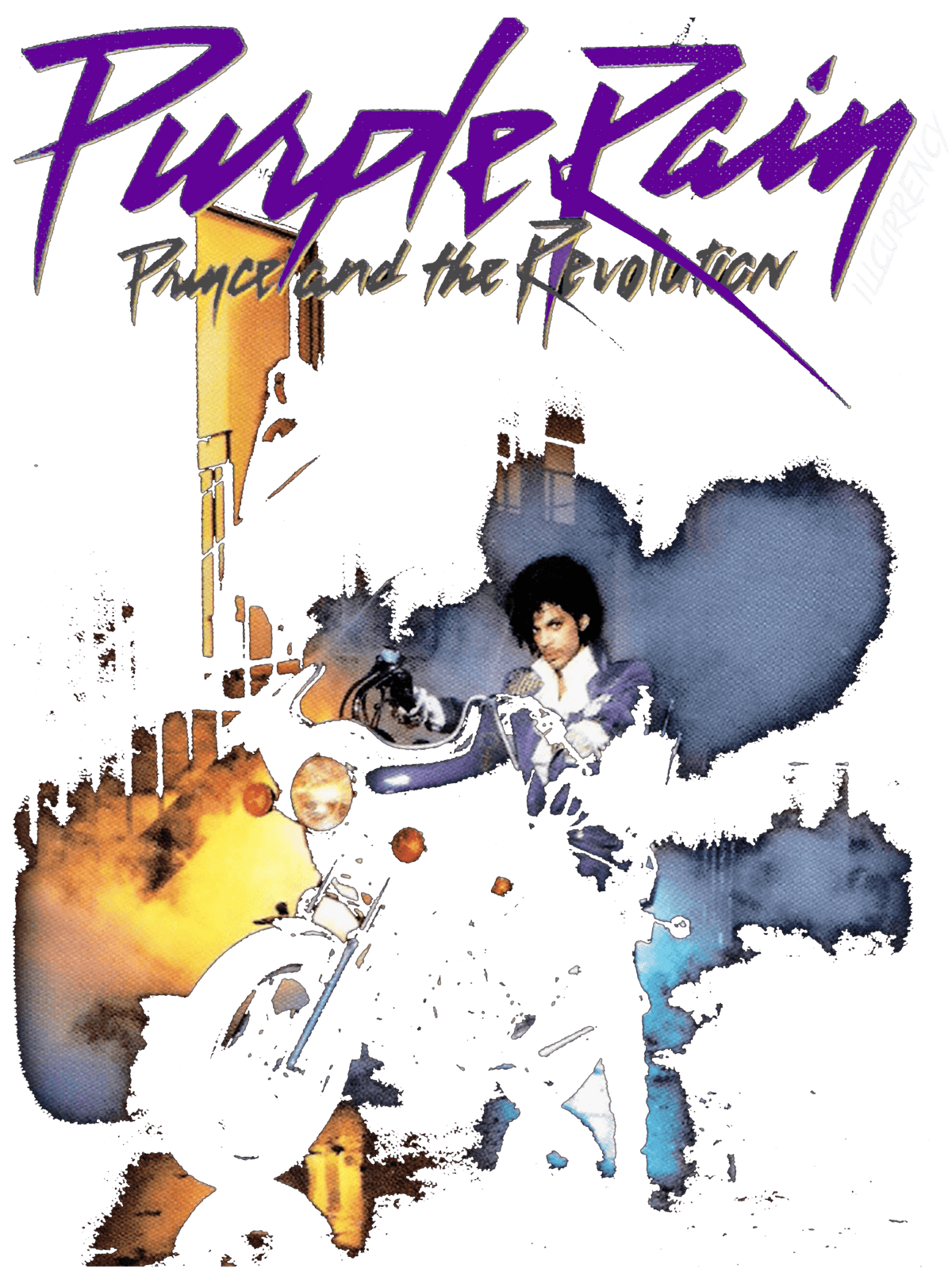 Air Jordan 3 Black Cat T-Shirt (Purple Rain)| illcurrency product image 1