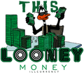 Air Jordan 13 GS Pine Green White T-Shirt (Looney Money) product image 1