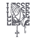 Air Jordan 9 Cool Grey T-Shirt (Blessed not lucky) product image 1
