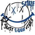 Air Jordan 1 Rare Deep Royal Blue White T-Shirt (Smile) product image 1