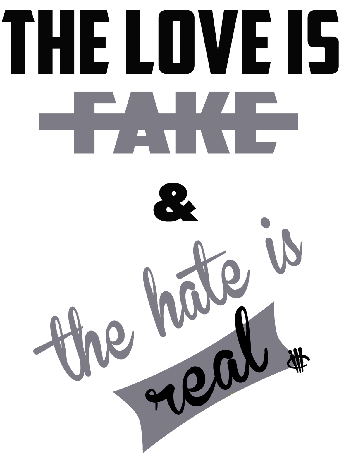 Air Jordan 3 WMNS Sail White T-Shirt (Love is Fake) product image 1