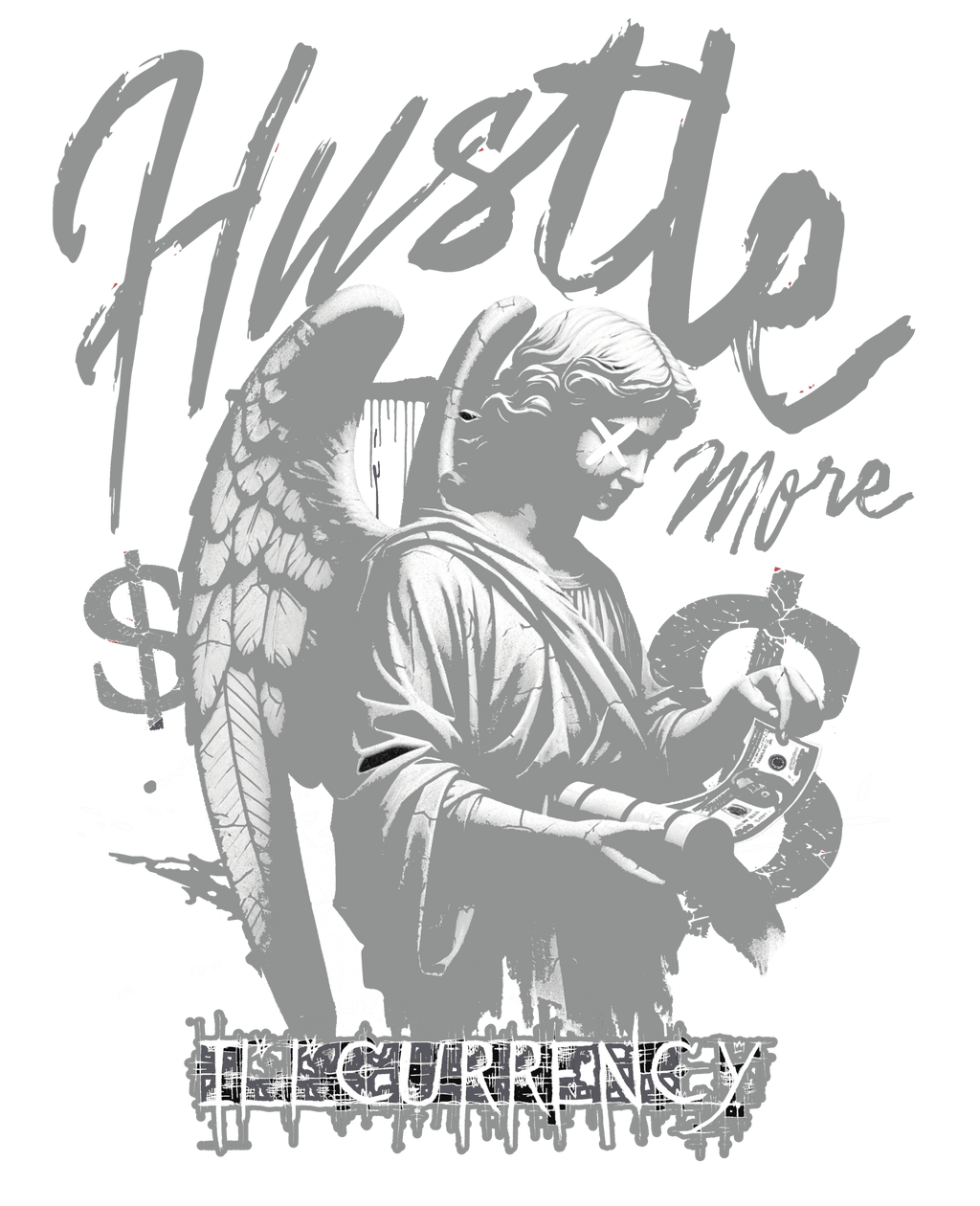 Air Jordan 3 WMNS Sail White T-Shirt (Hustle More) product image 1