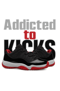 Air Jordan 11 Low Bred White T-Shirt (addicted to kicks) product image 1