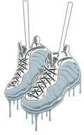 Nike Air Foamposite One Psychic Blue Black T-Shirt (Foams) product image 1